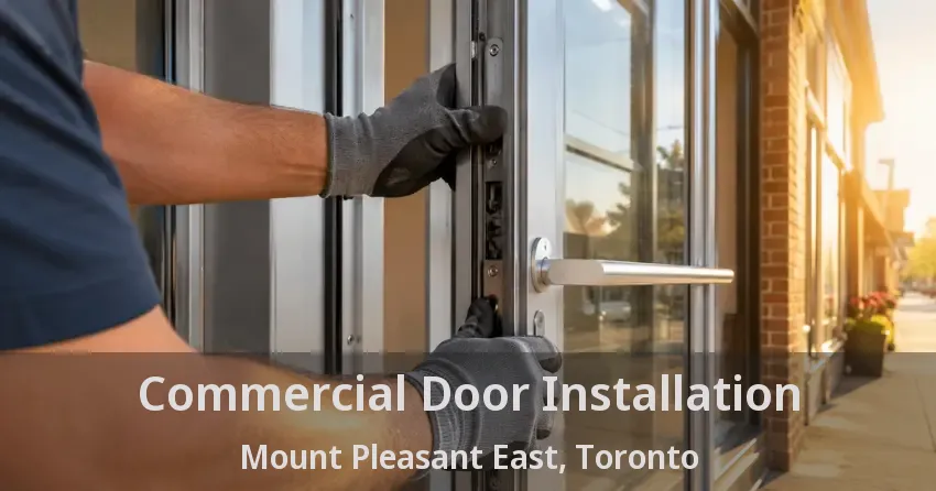Commercial Door Installation Mount Pleasant East, Toronto - ON