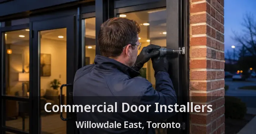 Commercial Door Installers Willowdale East, Toronto - ON