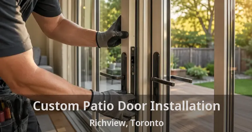 Custom Patio Door Installation Richview, Toronto - ON