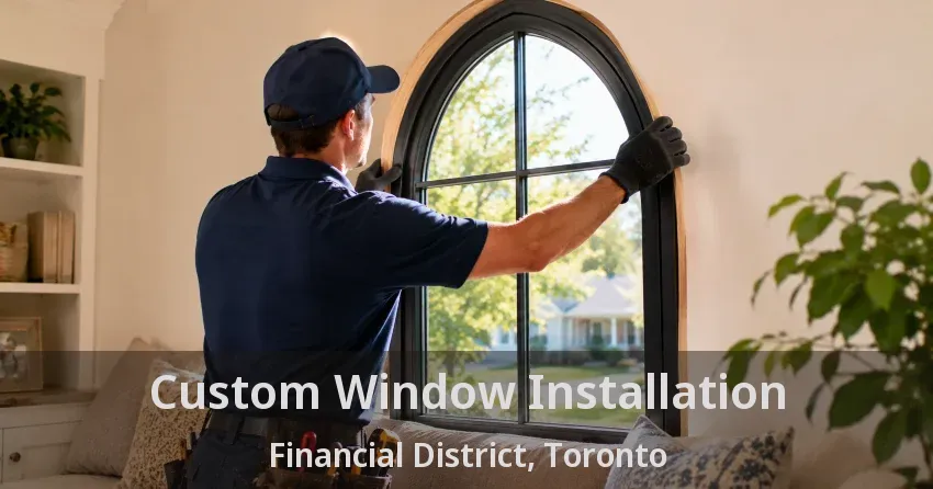 Custom Window Installation Financial District, Toronto - ON