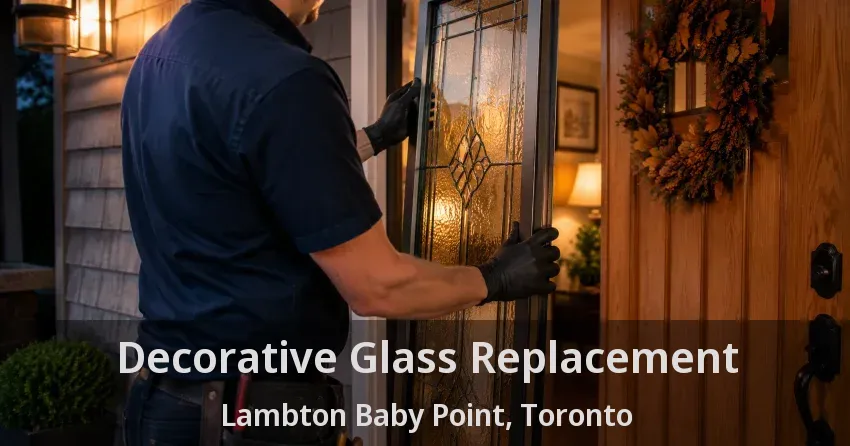 Decorative Glass Replacement Lambton Baby Point, Toronto - ON