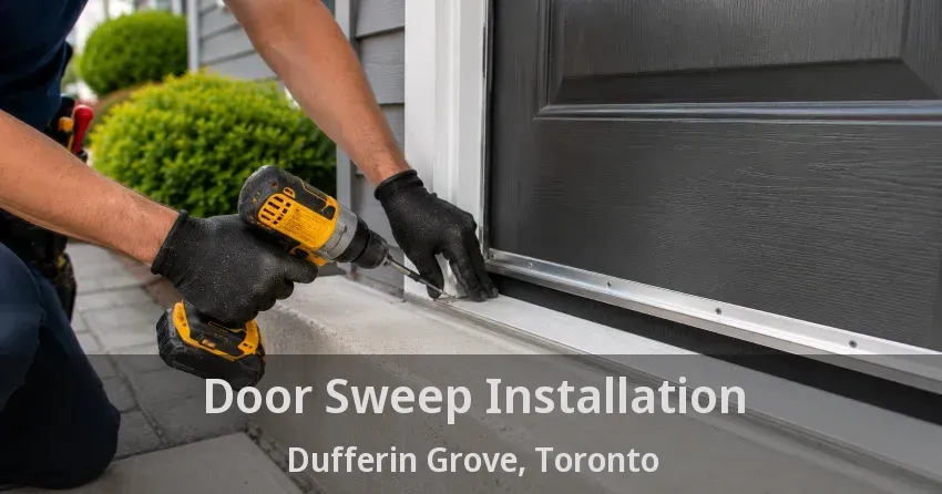Door Sweep Installation Dufferin Grove, Toronto - ON