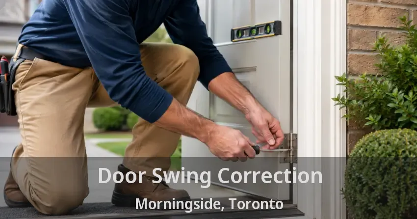 Door Swing Correction Morningside, Toronto - ON