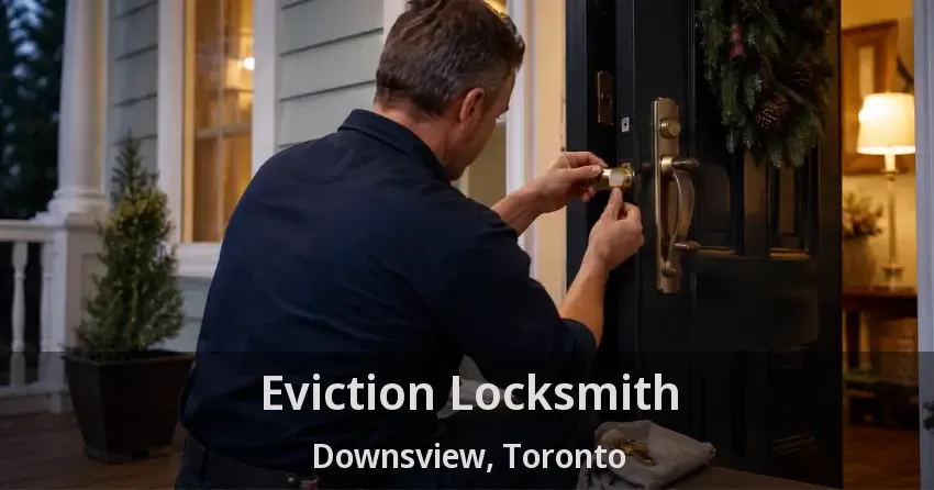 Eviction Locksmith Downsview, Toronto - ON