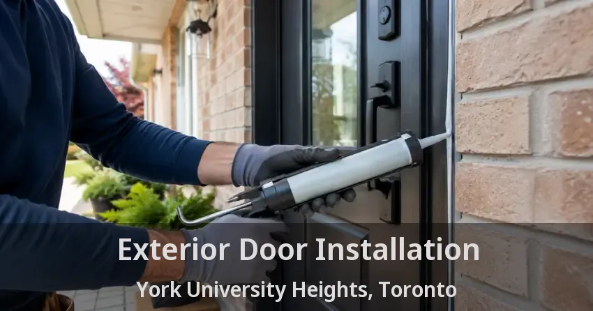 Exterior Door Installation York University Heights, Toronto - ON