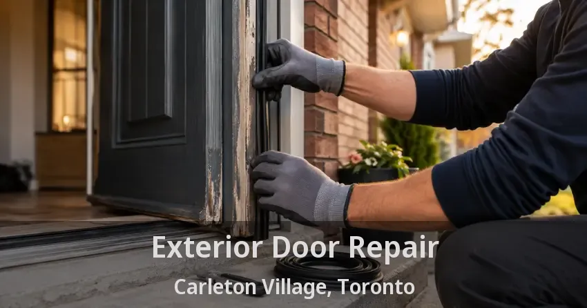 Exterior Door Repair Carleton Village, Toronto - ON