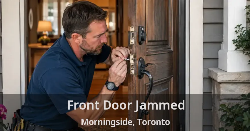 Front Door Jammed Morningside, Toronto - ON
