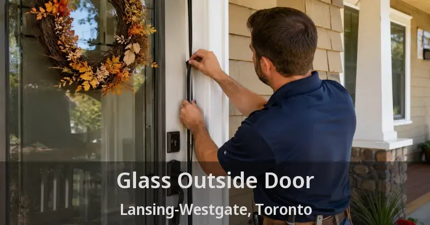 Glass Outside Door Lansing-Westgate, Toronto - ON