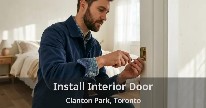 Install Interior Door Clanton Park, Toronto - ON