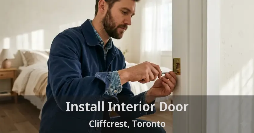 Install Interior Door Cliffcrest, Toronto - ON