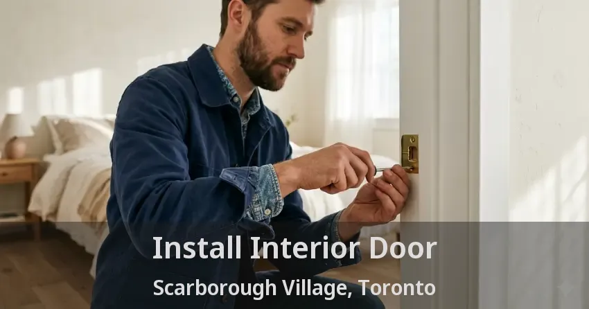 Install Interior Door Scarborough Village, Toronto - ON