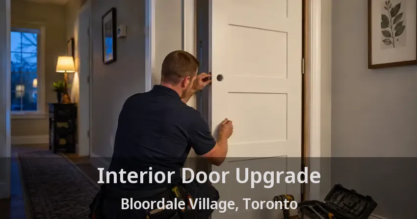 Interior Door Upgrade Bloordale Village, Toronto - ON