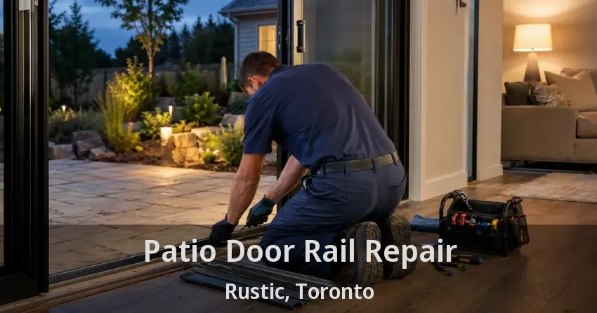 Patio Door Rail Repair Rustic, Toronto - ON