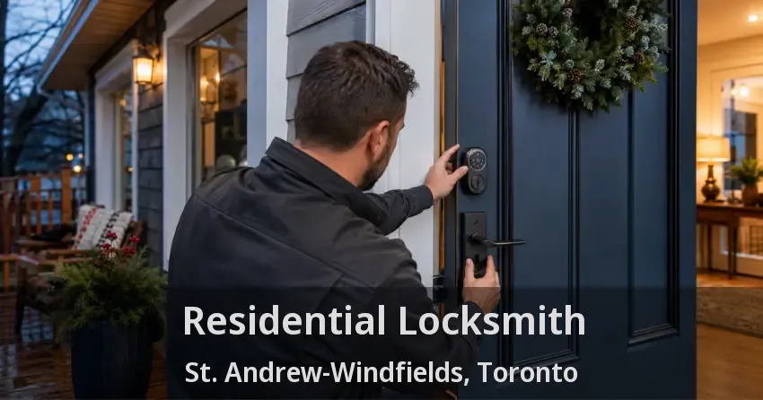 Residential Locksmith St. Andrew-Windfields, Toronto - ON
