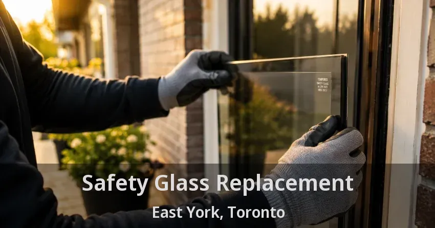 Safety Glass Replacement East York, Toronto - ON