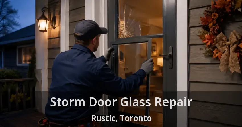 Storm Door Glass Repair Rustic, Toronto - ON