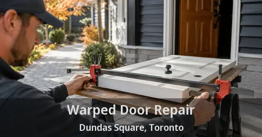 Warped Door Repair Dundas Square, Toronto - ON