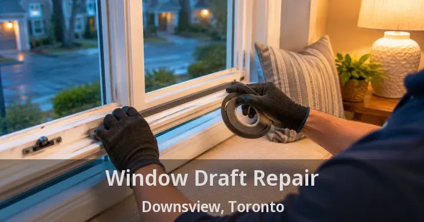 Window Draft Repair Downsview, Toronto - ON
