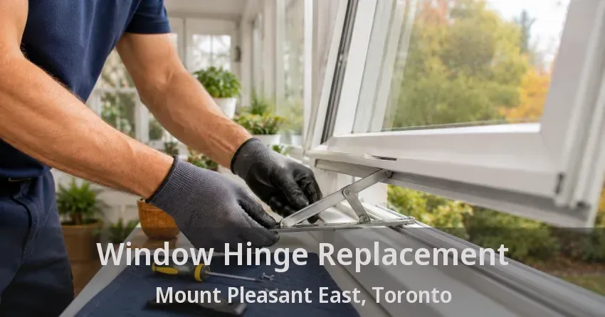 Window Hinge Replacement Mount Pleasant East, Toronto - ON