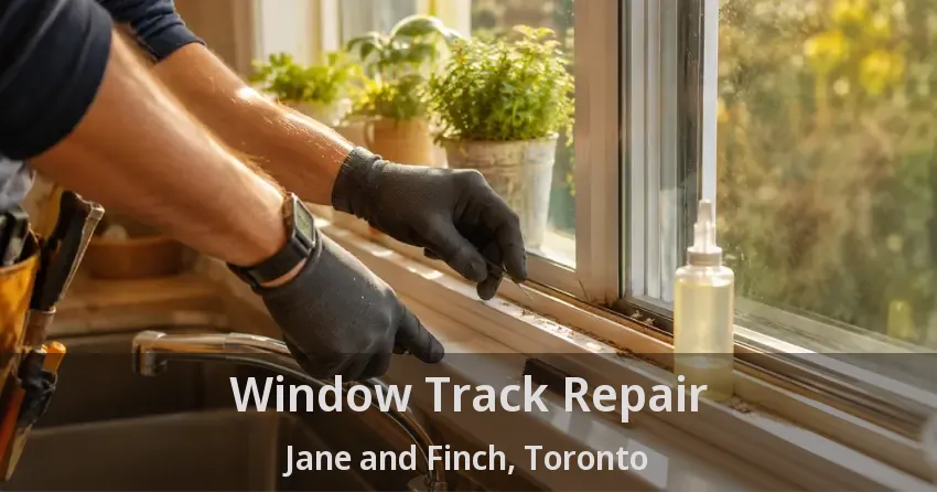 Window Track Repair Jane and Finch, Toronto - ON