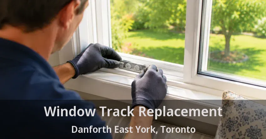 Window Track Replacement Danforth East York, Toronto - ON