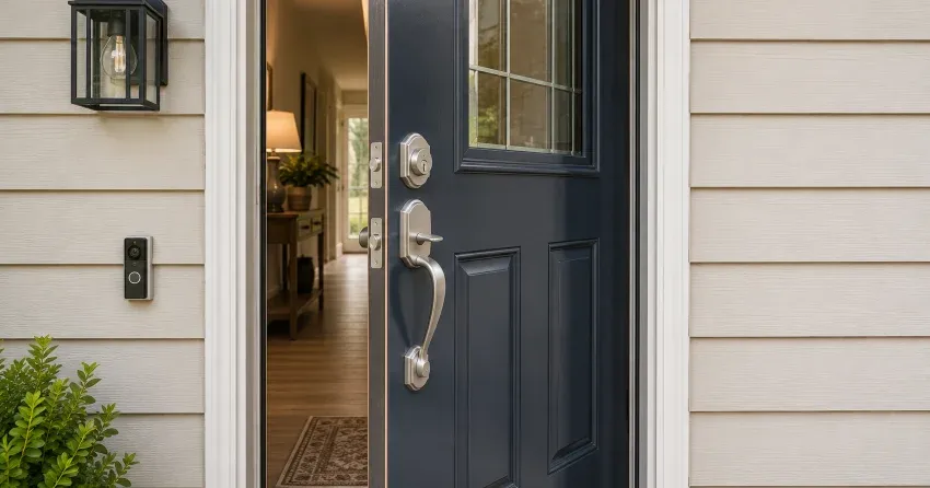 energy-efficient exterior door upgrade installation in Junction Area, Toronto