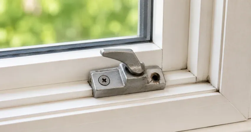 technician repairing a window balance mechanism in Elia, Toronto