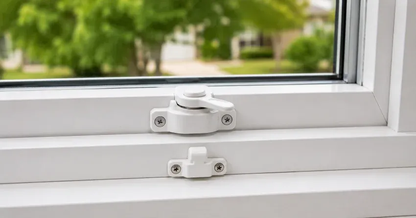 technician installing new window latch hardware in Danforth, Toronto